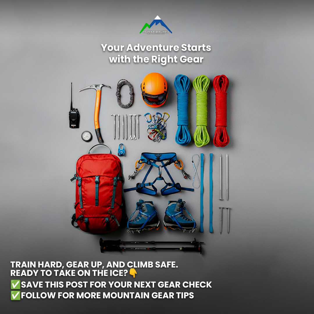 ice climbing equipment